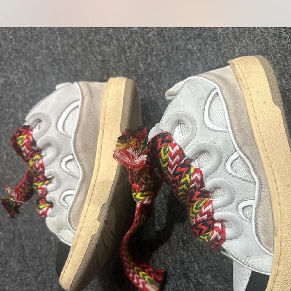 Lanvin Multicolor Zigzag Sneakers - image 3